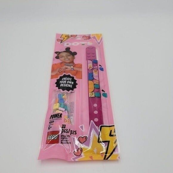 Lego DOTS Bracelet Power DIY Craft Creative Design 33 Pc Accessory Kit - Picture 2 of 2